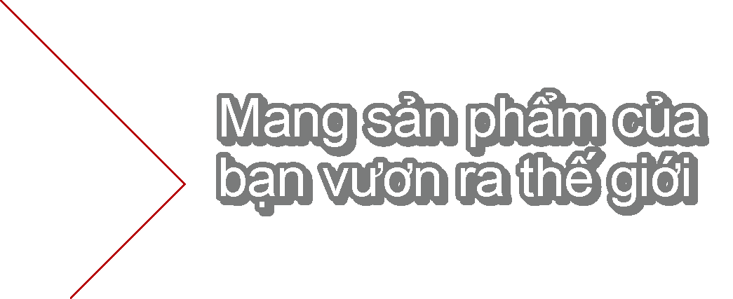 Mang sản phẩm của bạn vươn ra thế giới